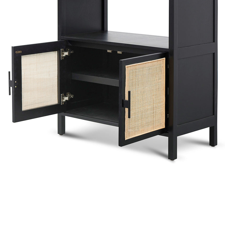1.65m (H) Storage Cabinet - Full Black - View 8