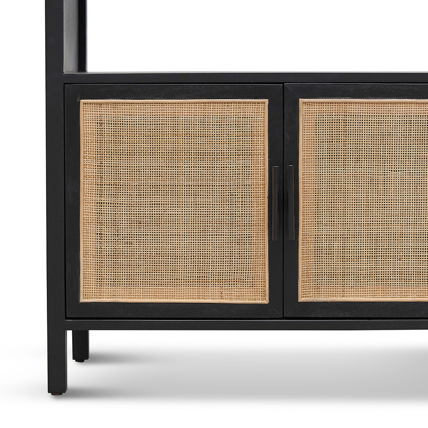 1.65m (H) Storage Cabinet - Full Black - View 7