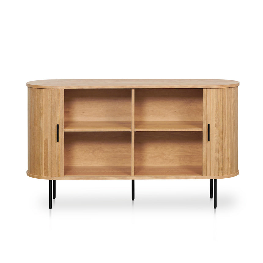 1.4m Wooden Buffets Unit - Natural - View 3