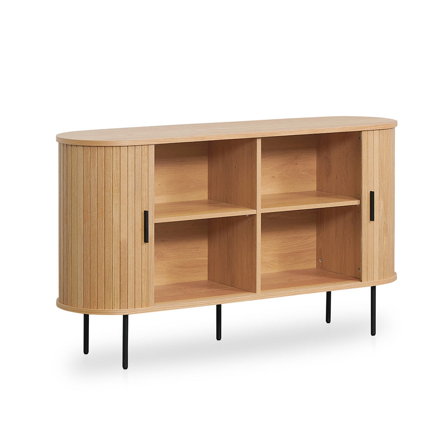 1.4m Wooden Buffets Unit - Natural - View 5