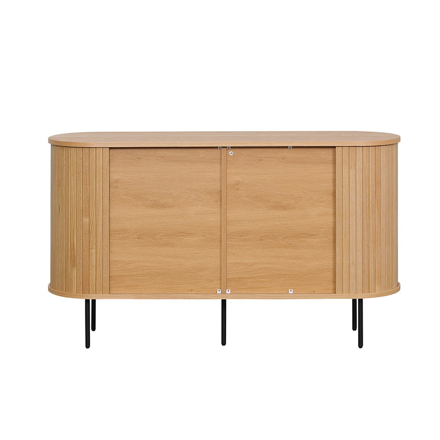 1.4m Wooden Buffets Unit - Natural - View 7