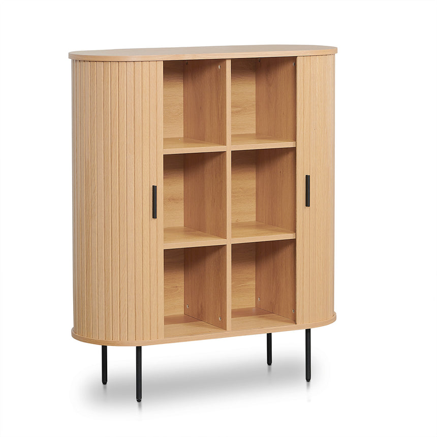 1.18 (H) Wooden Storage Cabinet - Natural - View 5