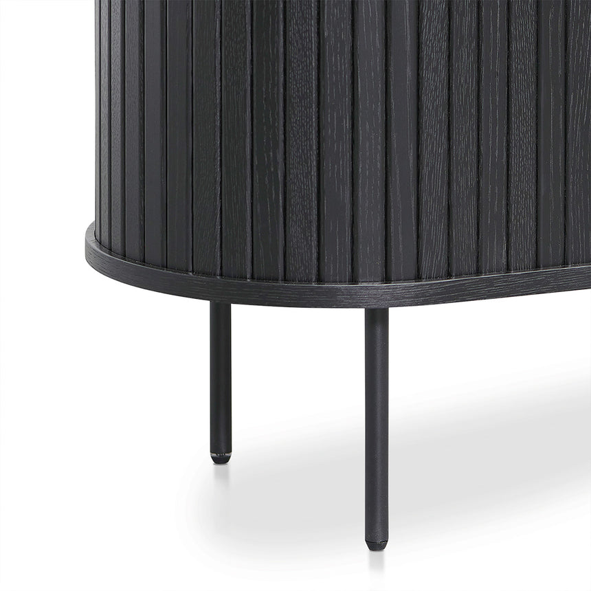 1.18 (H) Wooden Storage Cabinet - Full Black - View 7