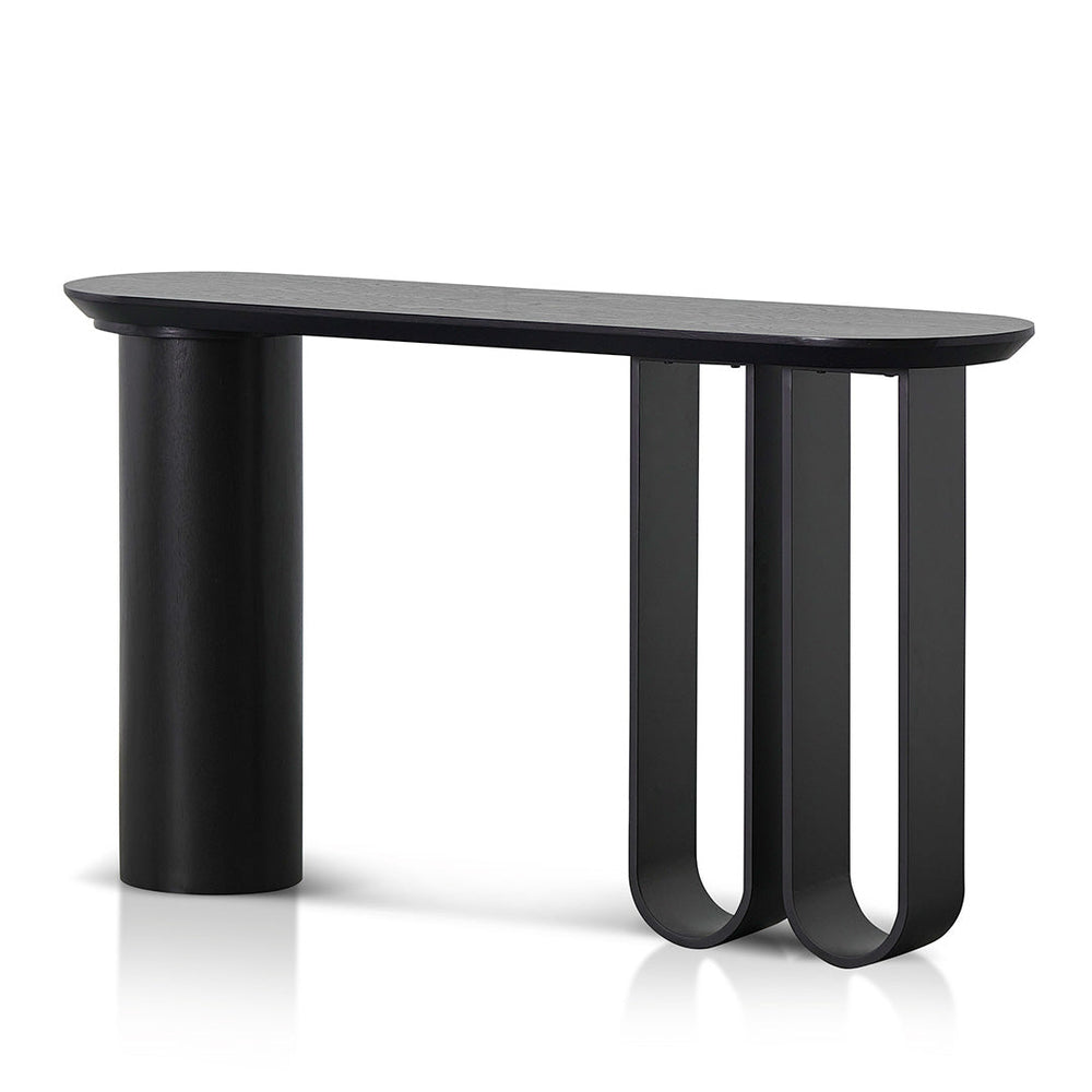1.4m  Console Table - Full Black