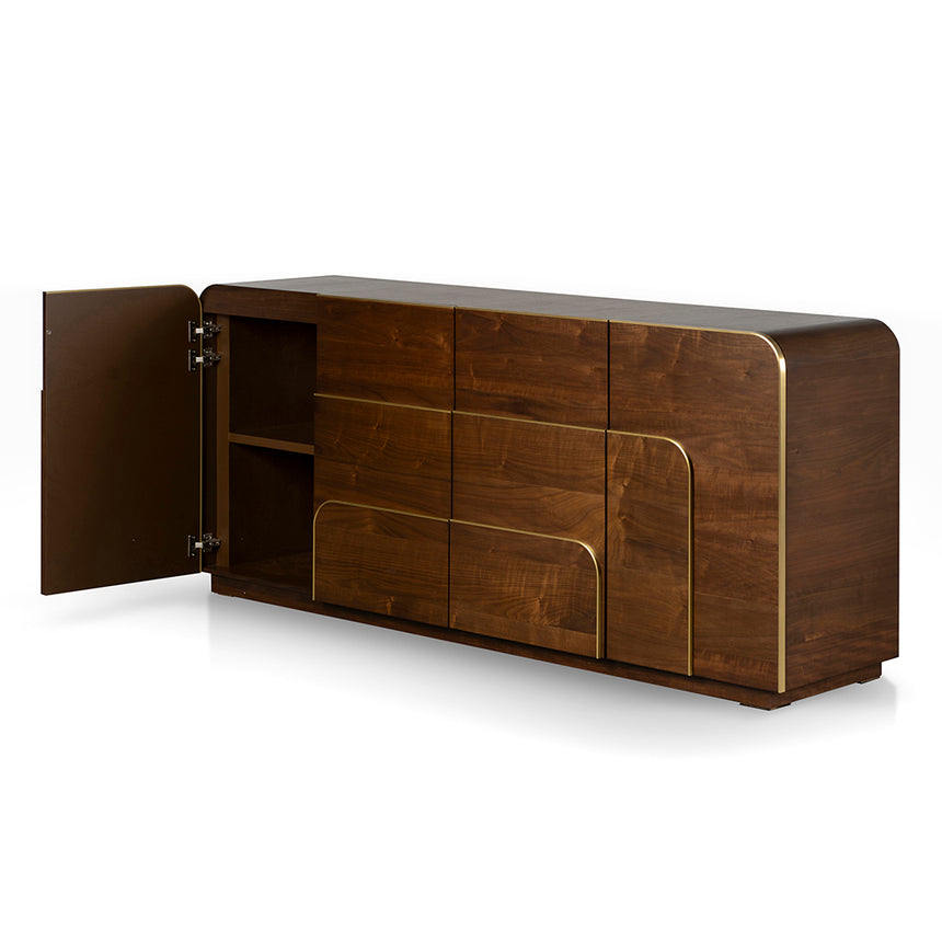 2m Buffet Unit - Walnut - View 3