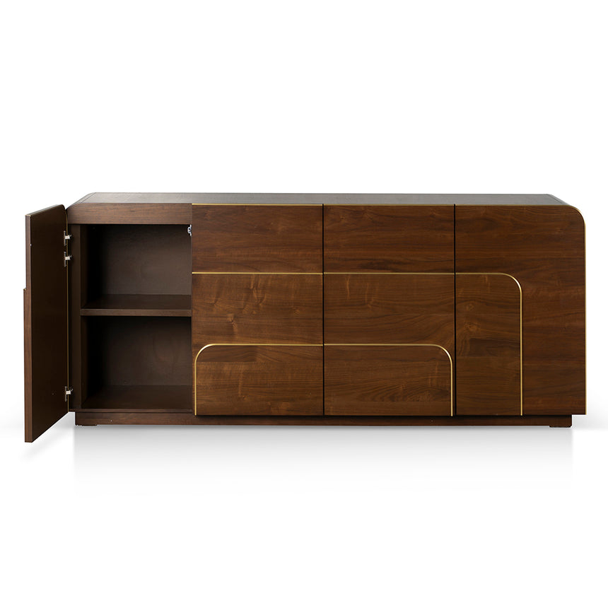 2m Buffet Unit - Walnut - View 9