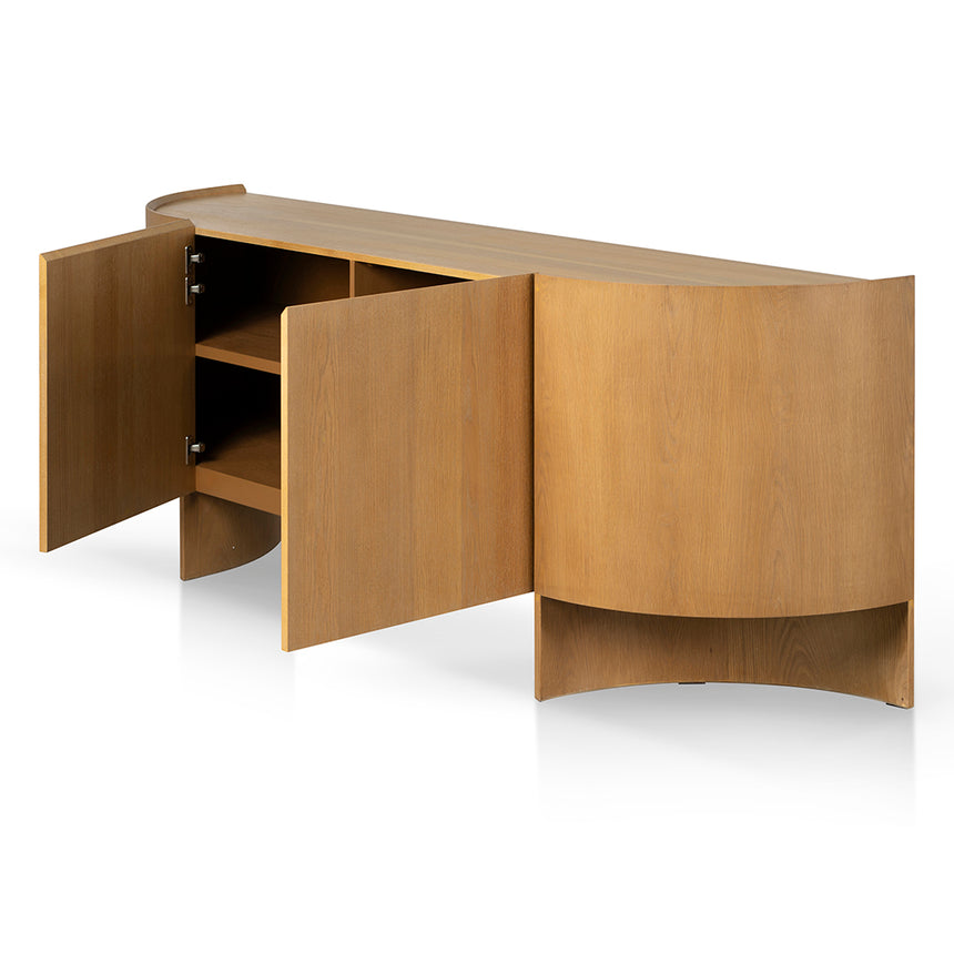 2.2m Buffet Unit - Dusty Oak - View 5