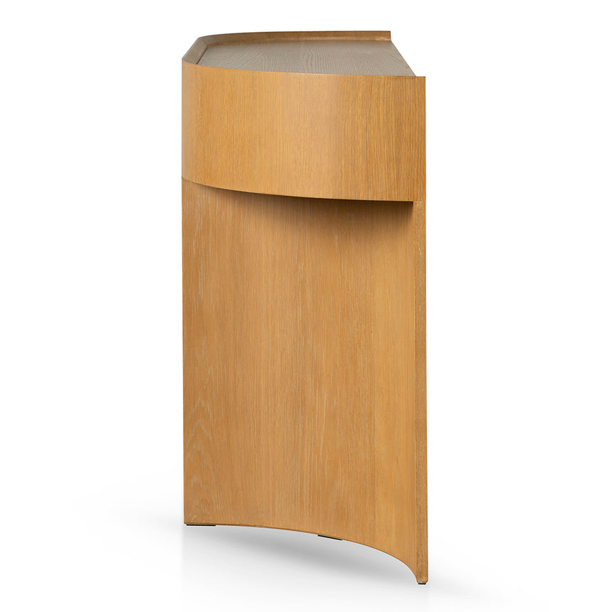 1.5m Console Table - Dusty Oak - View 4