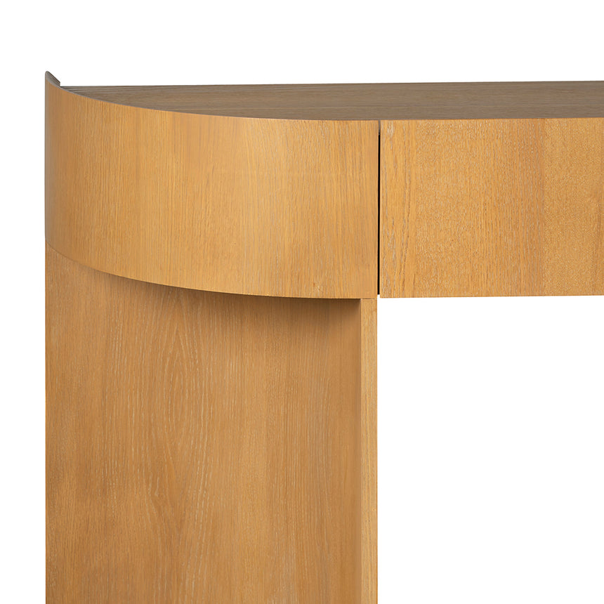 1.5m Console Table - Dusty Oak - View 6
