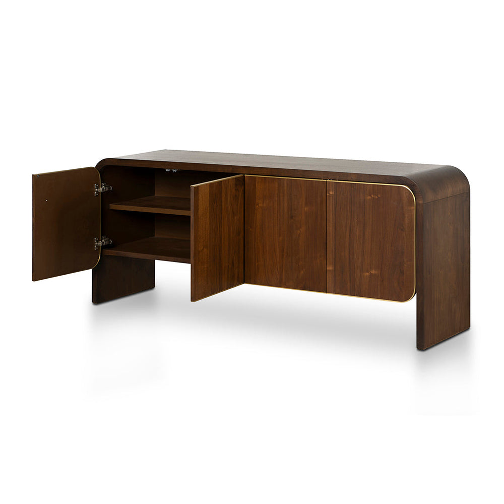 2m Buffet Unit - Walnut - View 5