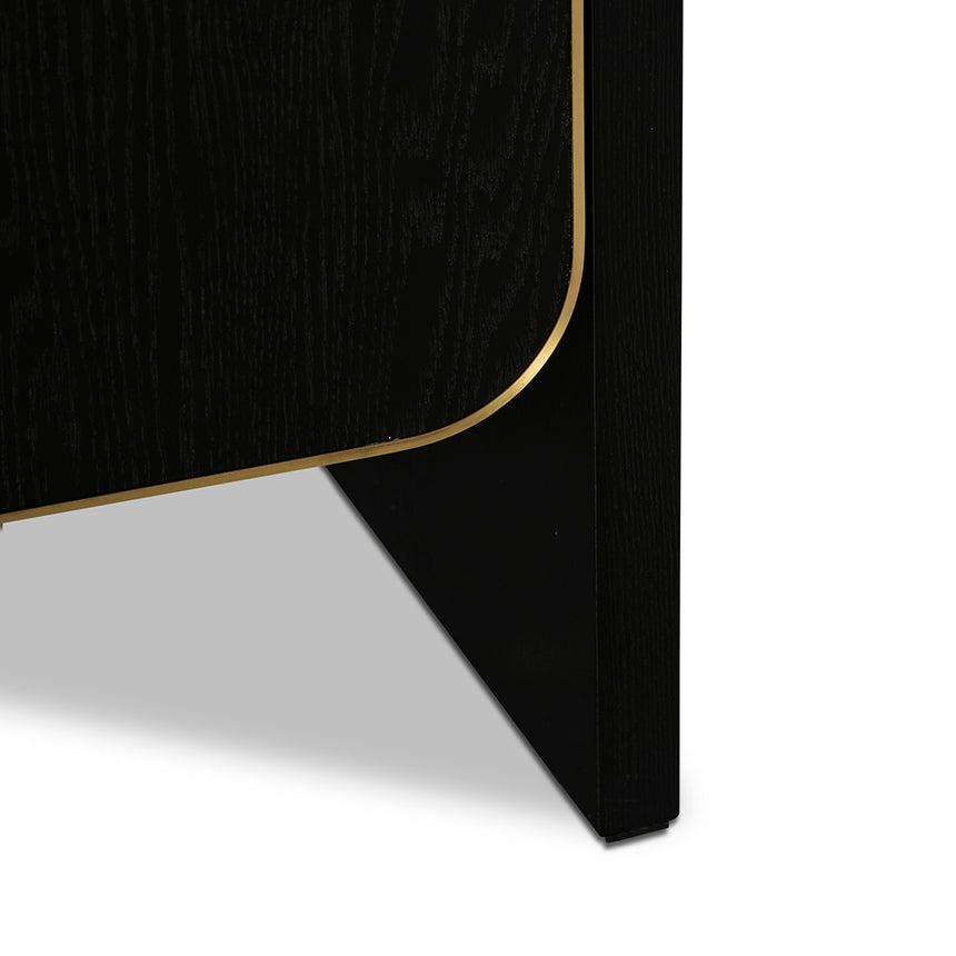2m Buffet Unit - Textured Espresso Black - View 13