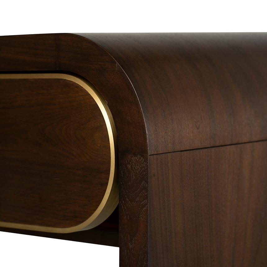 1.5m Console Table - Walnut - View 10