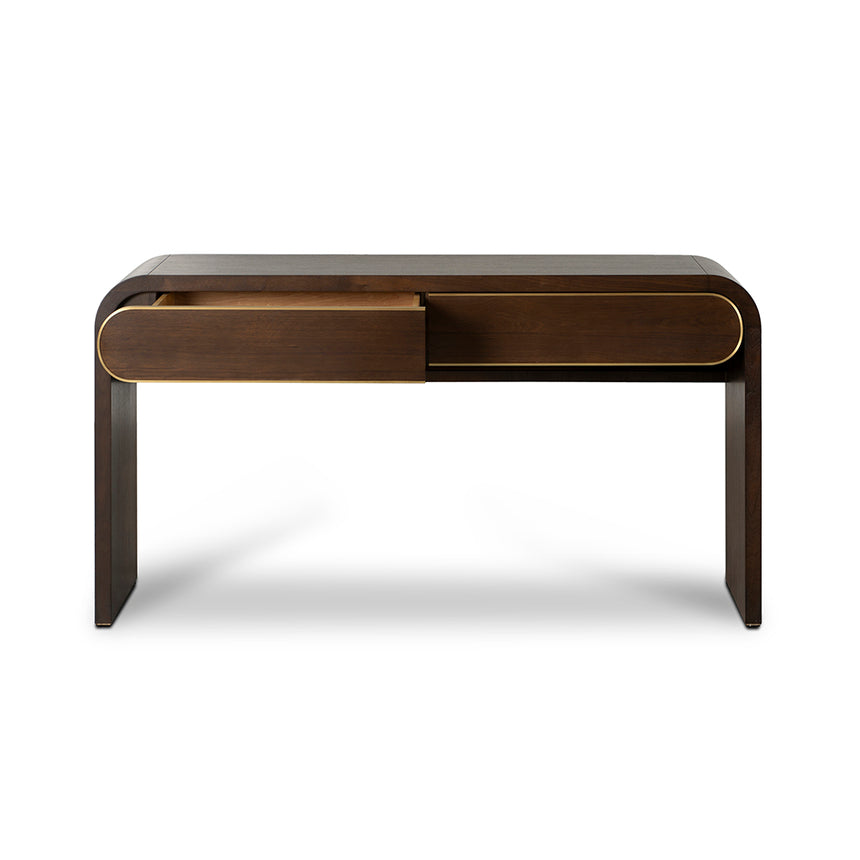 1.5m Console Table - Walnut - View 4