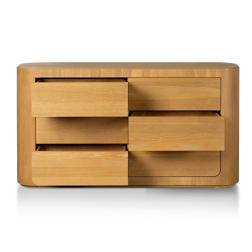 1.6m Dresser Unit - Dusty Oak - View 7