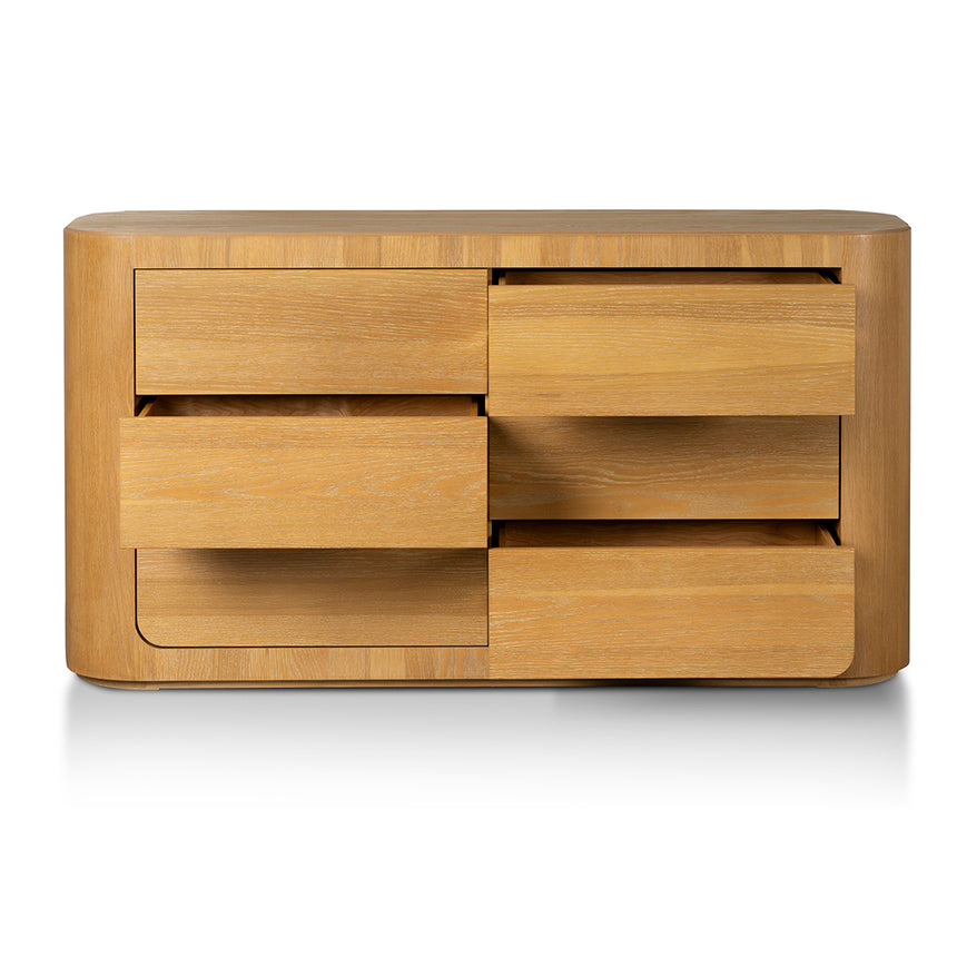 1.6m Dresser Unit - Dusty Oak - View 11