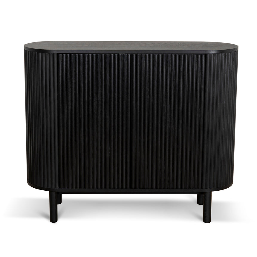 1.2m Sideboard Unit - Full Black - View 2