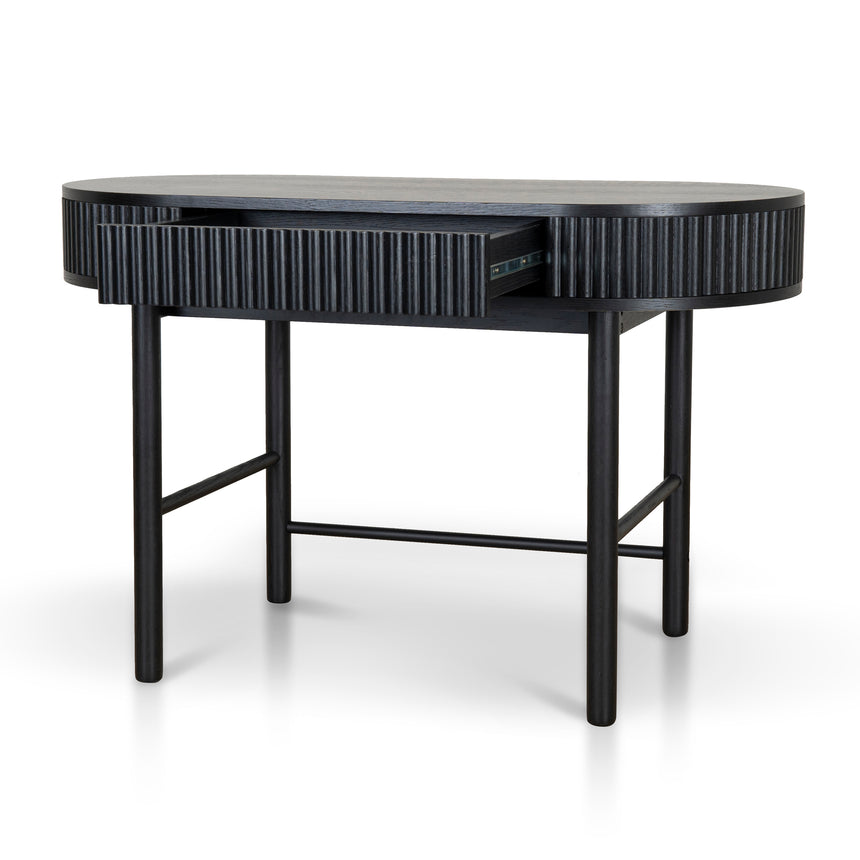 Ex Display - CDT8624-KD 1.2m Home Office Desk - Full Black - View 4