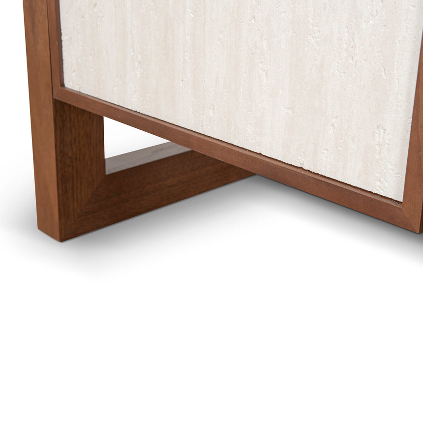 Beige Door Sideboard Unit - Walnut - View 16