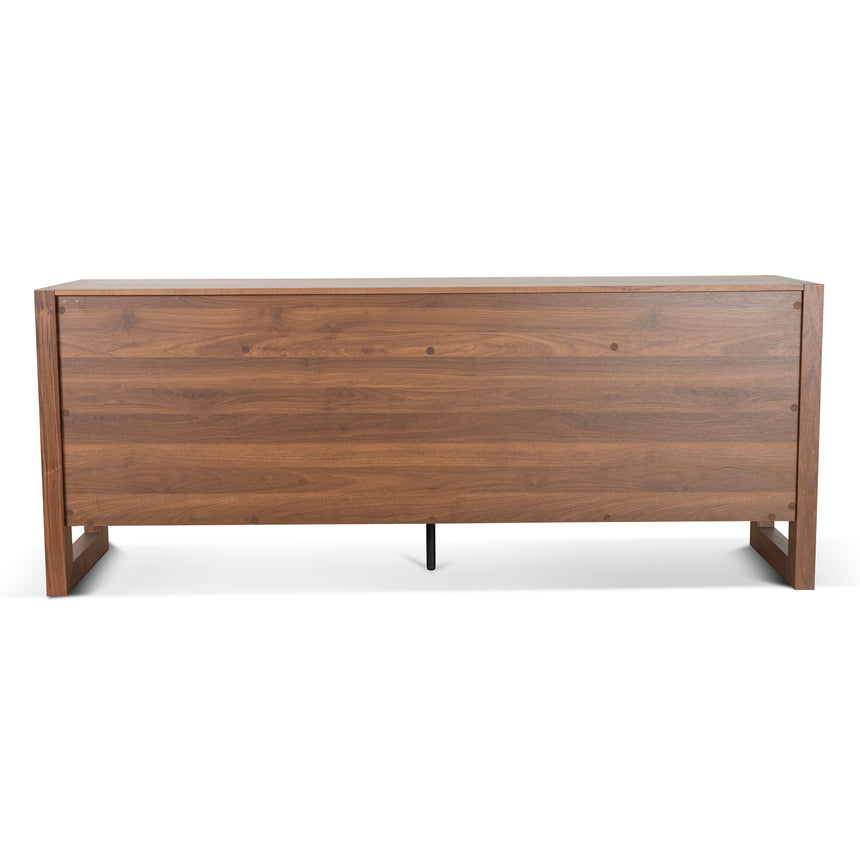 Beige Door Sideboard Unit - Walnut - View 6