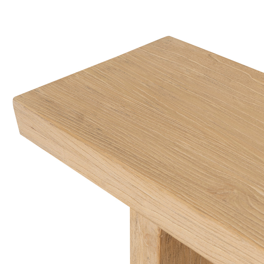 1.52m Elm Console Table - Natural - View 5