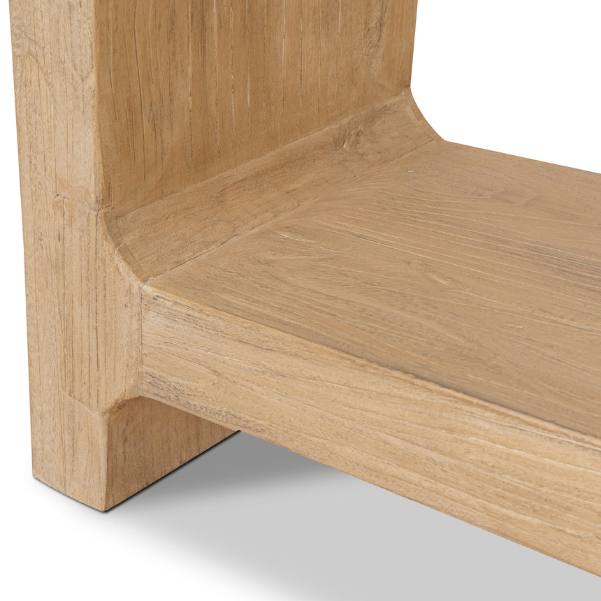 1.52m Elm Console Table - Natural - View 8