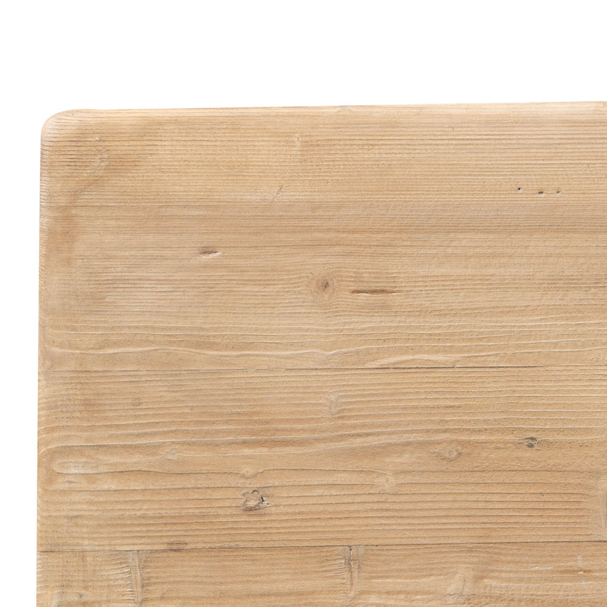 2.44m Elm Dining Table - Natural - View 15