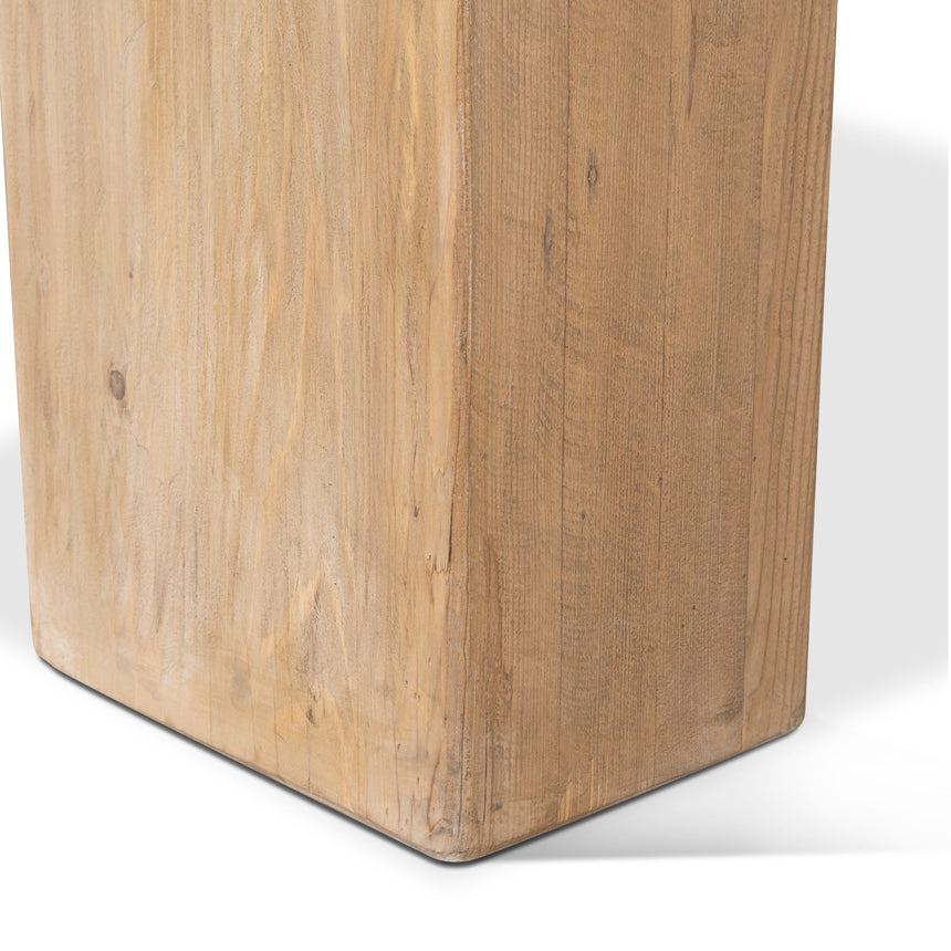 3m Elm Dining Table - Natural - View 8