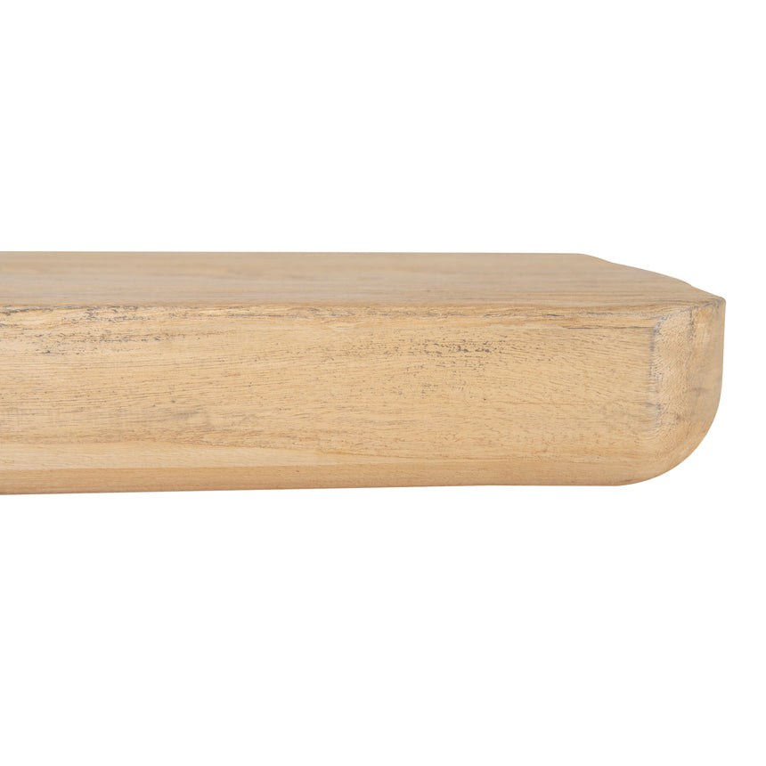 1.8m Elm Console Table - Natural - View 8