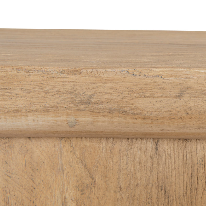 1.8m Elm Console Table - Natural - View 11