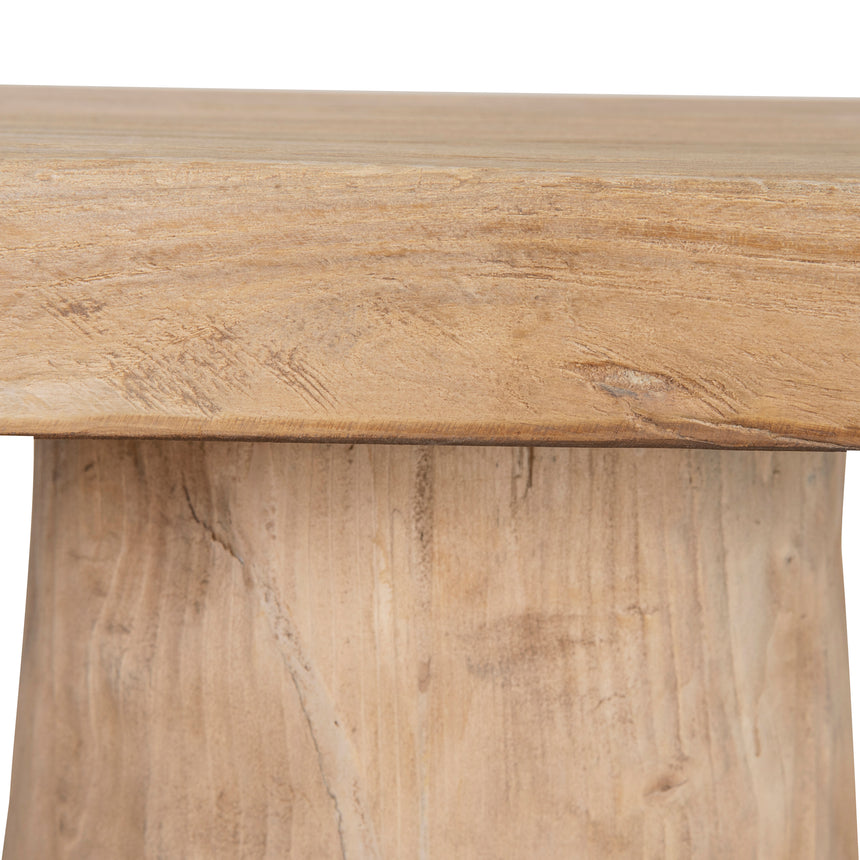 1.83m Elm Console Table - Natural - View 7