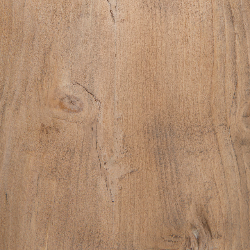 1.83m Elm Console Table - Natural - View 10