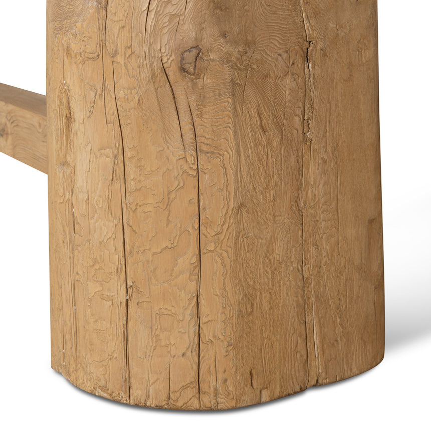 2.2m Elm Dining Table - Natural - View 10