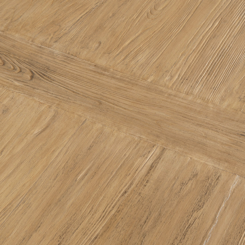 2.2m Elm Dining Table - Natural - View 12