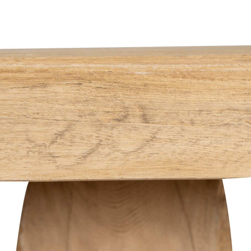 2.8m Elm Dining Table - Natural - View 7