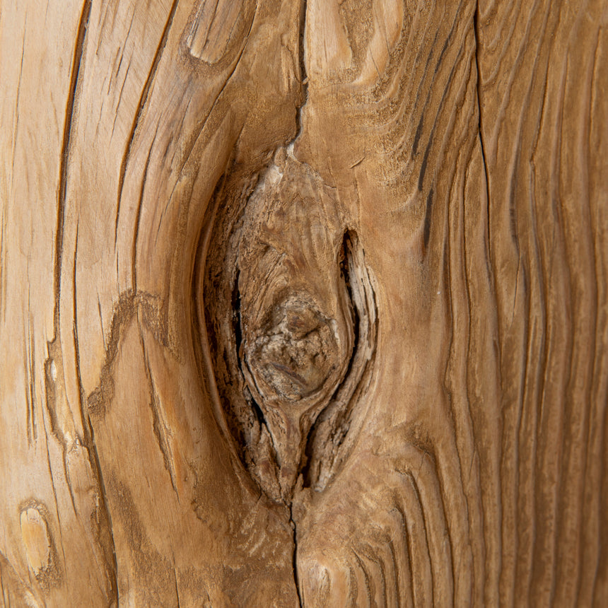 2.8m Elm Dining Table - Natural - View 10