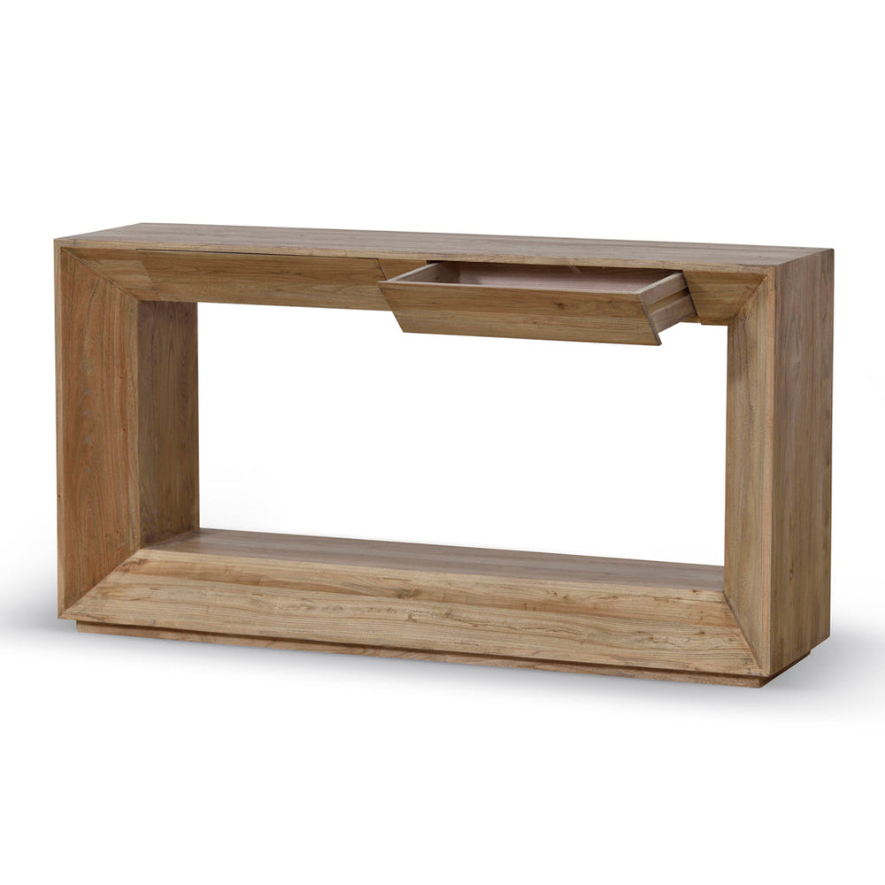 1.5m Console Table - Natural - View 5