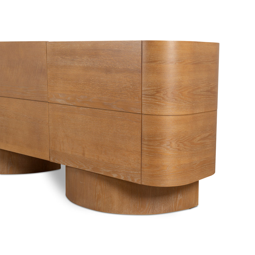 2.2m Buffet Unit - Dusty Oak - View 16