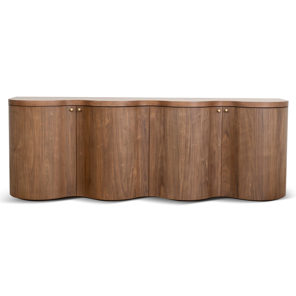 2.15m Buffet Unit - Light Walnut - View 2