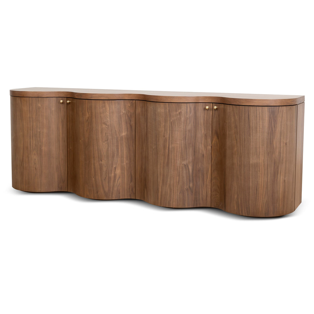 2.15m Buffet Unit - Light Walnut