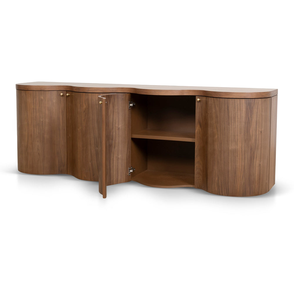2.15m Buffet Unit - Light Walnut - View 5