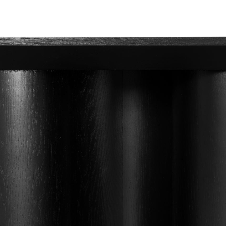 1.5m Console Table - Textured Espresso Black - View 9
