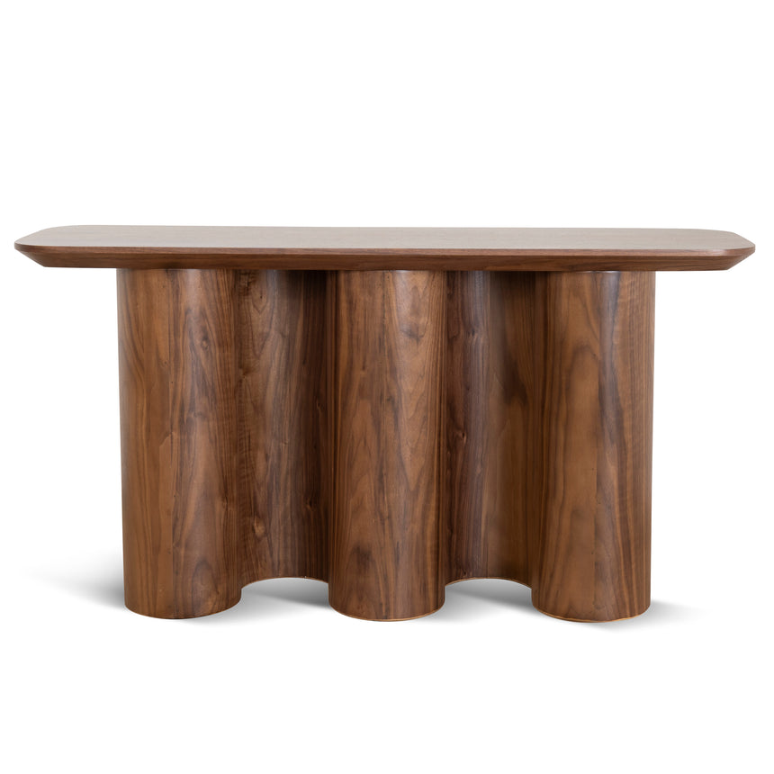 1.5m Console Table - Light Walnut - View 2