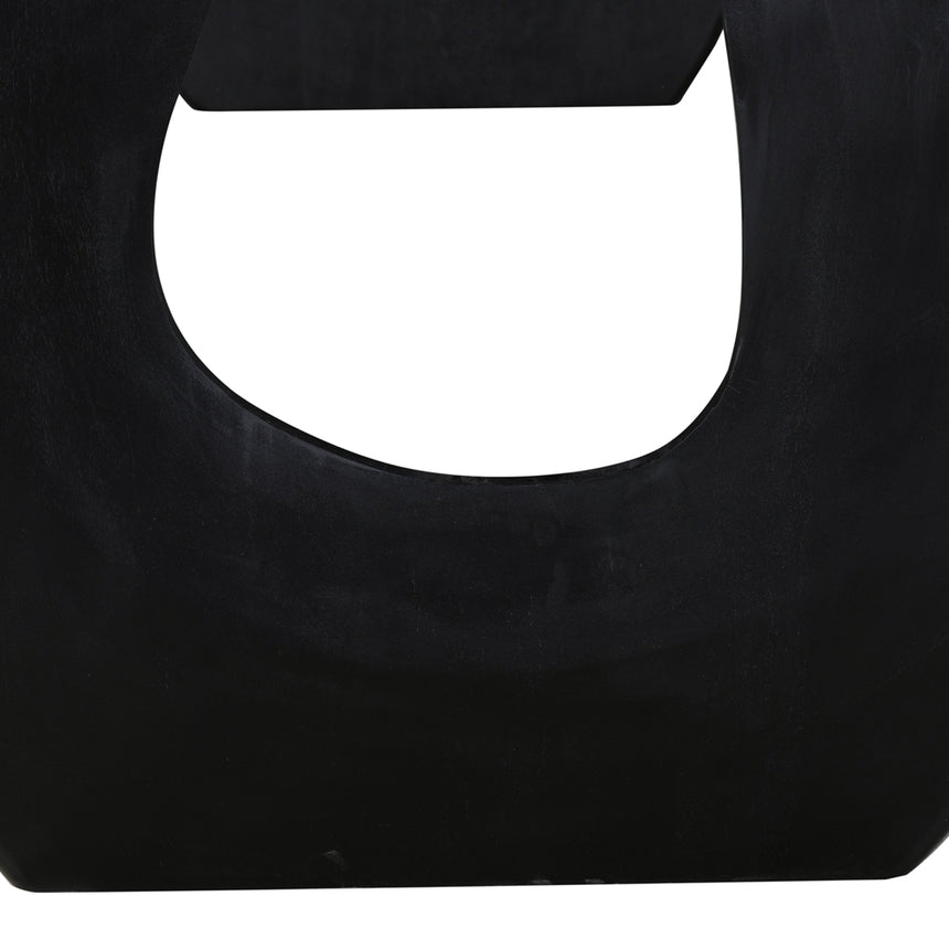 2.2m Dining Table - Full Black - View 7