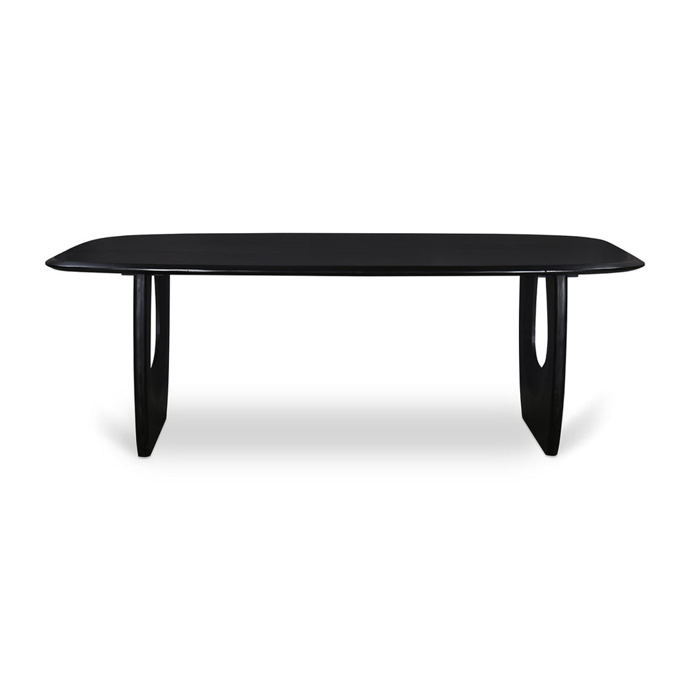 2.2m Dining Table - Full Black - View 3