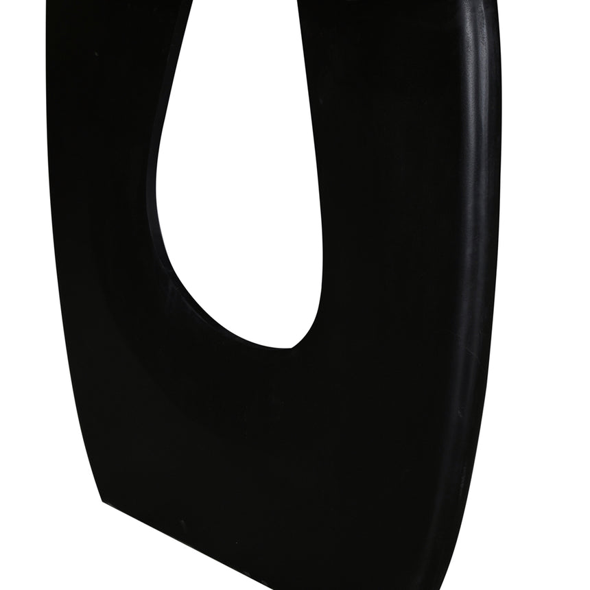 2.2m Dining Table - Full Black - View 11