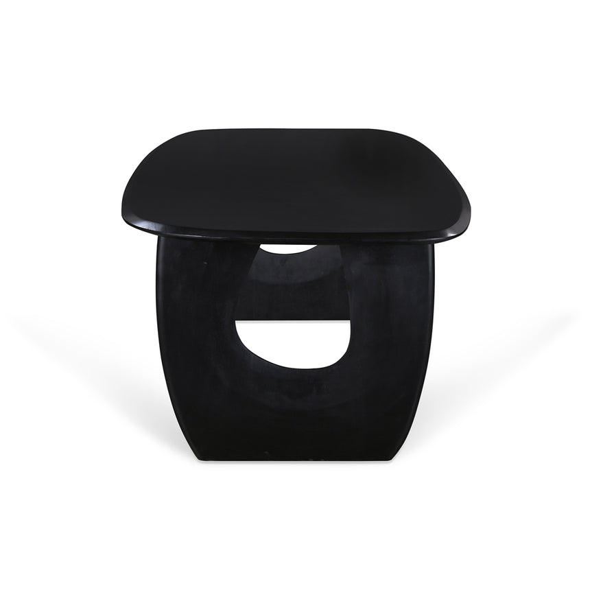 2.2m Dining Table - Full Black - View 5