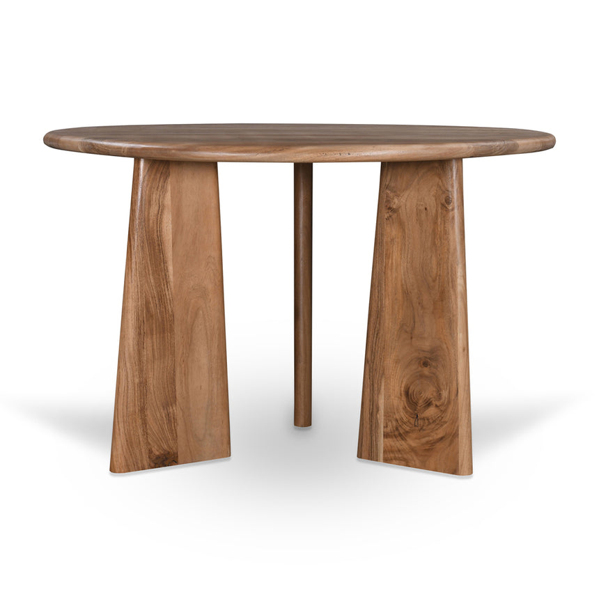 1.2m Round Dining Table - Natural - View 2