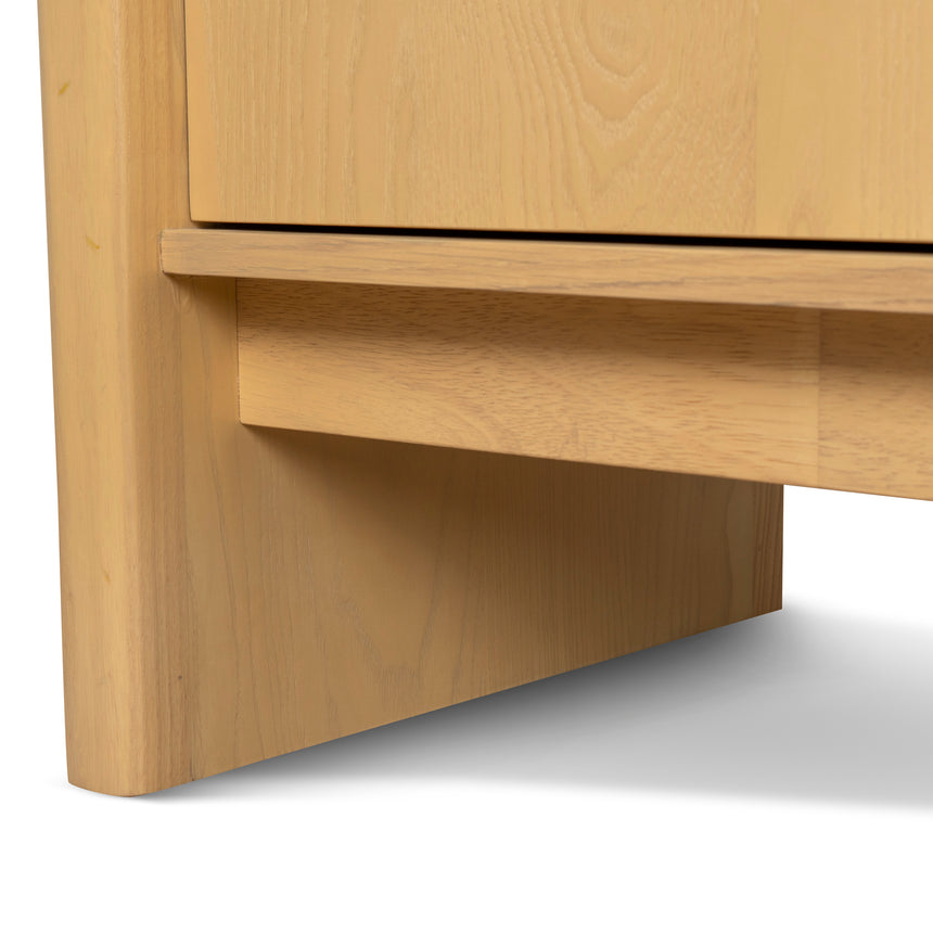 2.1m Travertine Top Sideboard Unit - Creme Ash - View 18