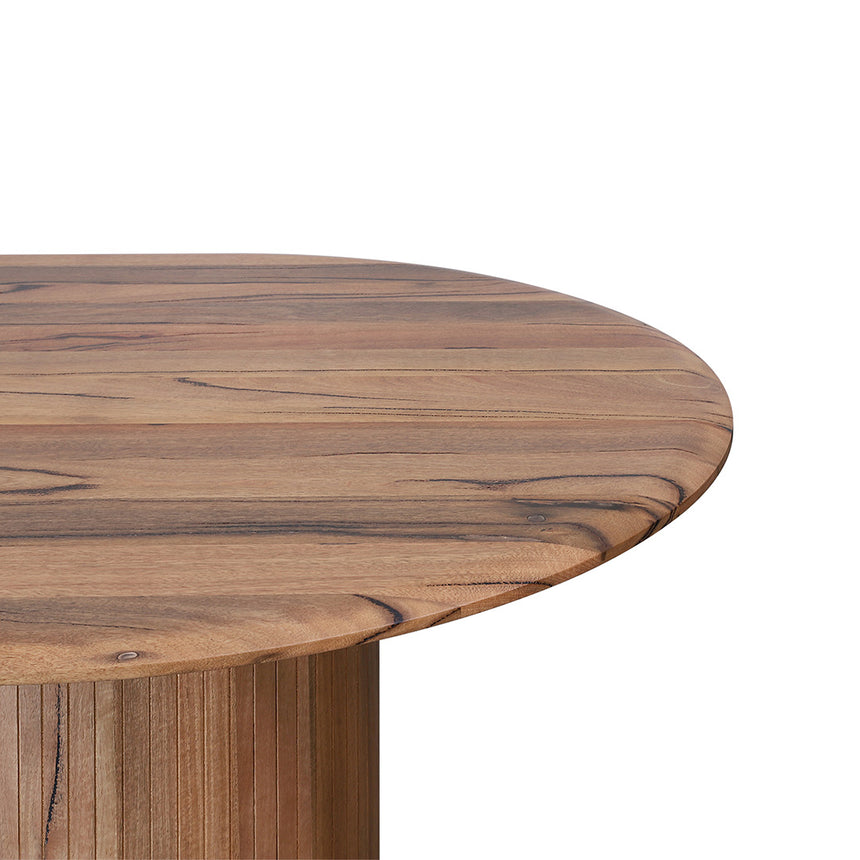 2.4m Oval Dining Table - Natural - View 5