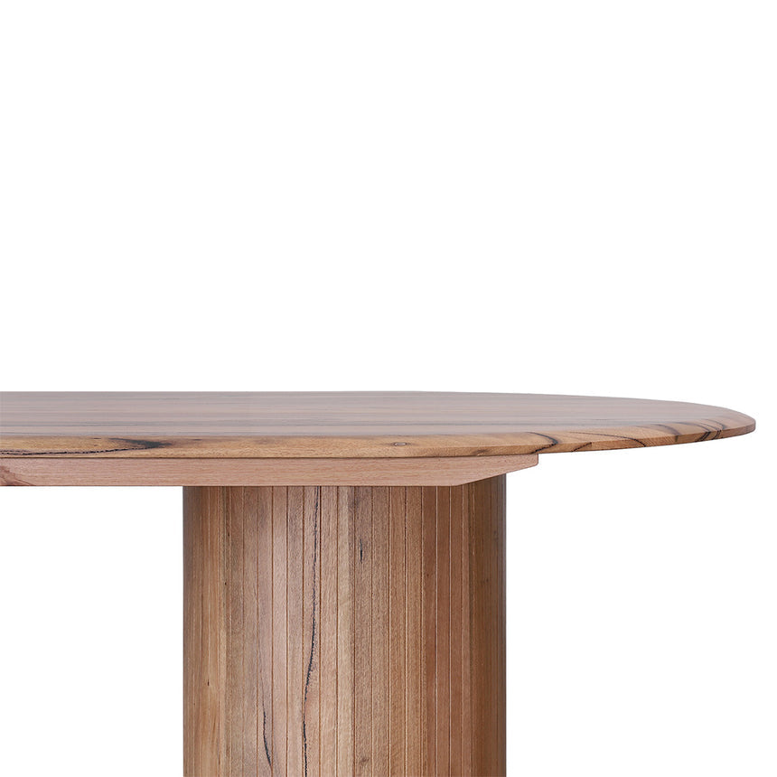 2.4m Oval Dining Table - Natural - View 7